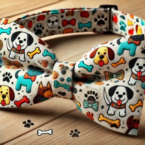 .Papion „WoofStyle” – Eleganță cu Amprentă Canină